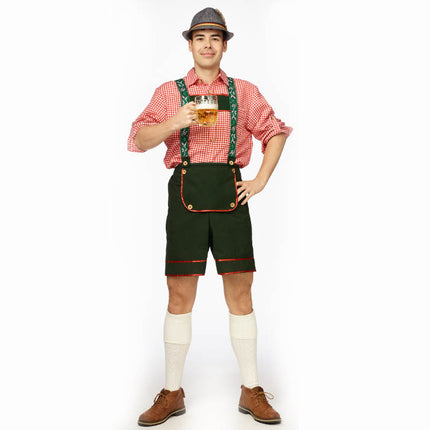 Feestbazaar Tiroler kostuum man Hastik