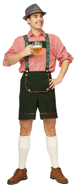 Feestbazaar Tiroler kostuum man Hastik