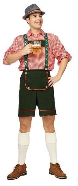 Feestbazaar Tiroler kostuum man Hastik