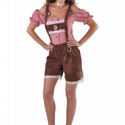 Feestbazaar Tiroler lederhose dame luxe