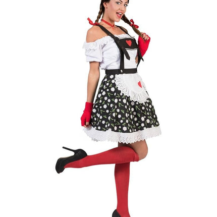 Feestbazaar Tiroler Rok Edelweiss Met Bretels