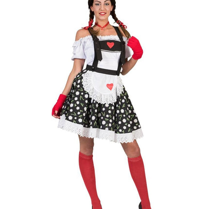Feestbazaar Tiroler Rok Edelweiss Met Bretels
