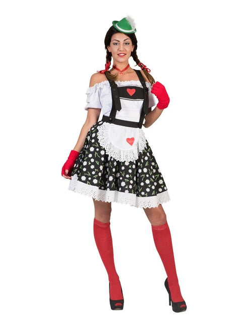 Feestbazaar Tiroler Rok Edelweiss Met Bretels