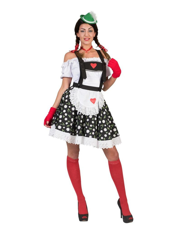 Feestbazaar Tiroler Rok Edelweiss Met Bretels