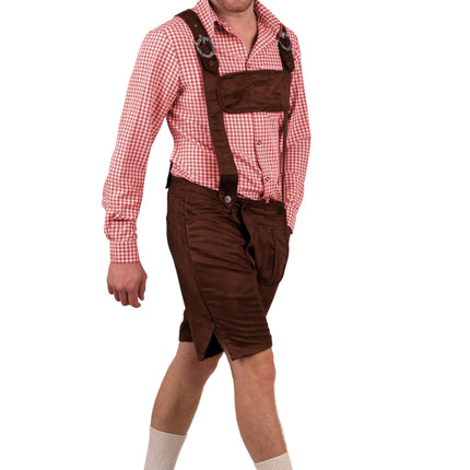 Feestbazaar Tiroler Ruitjesblouse Franz