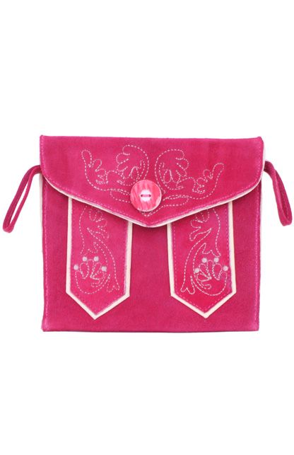 Feestbazaar Tiroler tasje roze