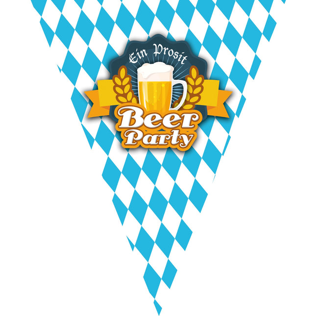 Feestbazaar Tiroler vlaggenlijn Bavarian Lion (5m)