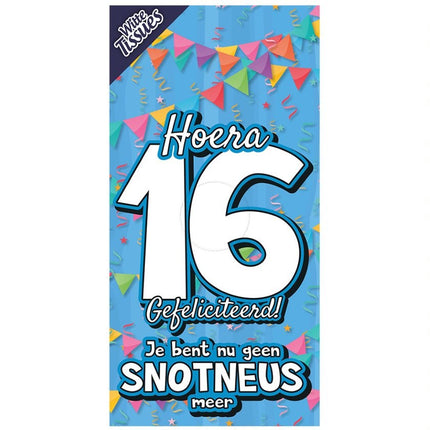 Feestbazaar Tissuebox 16 Jaar Jongen