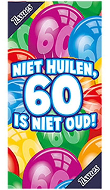 Feestbazaar Tissuebox 60 jaar