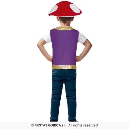 Feestbazaar Toad Kind Kostuum