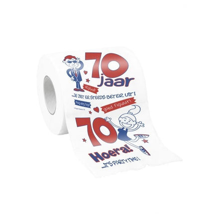 Feestbazaar Toiletpapier 70 jaar
