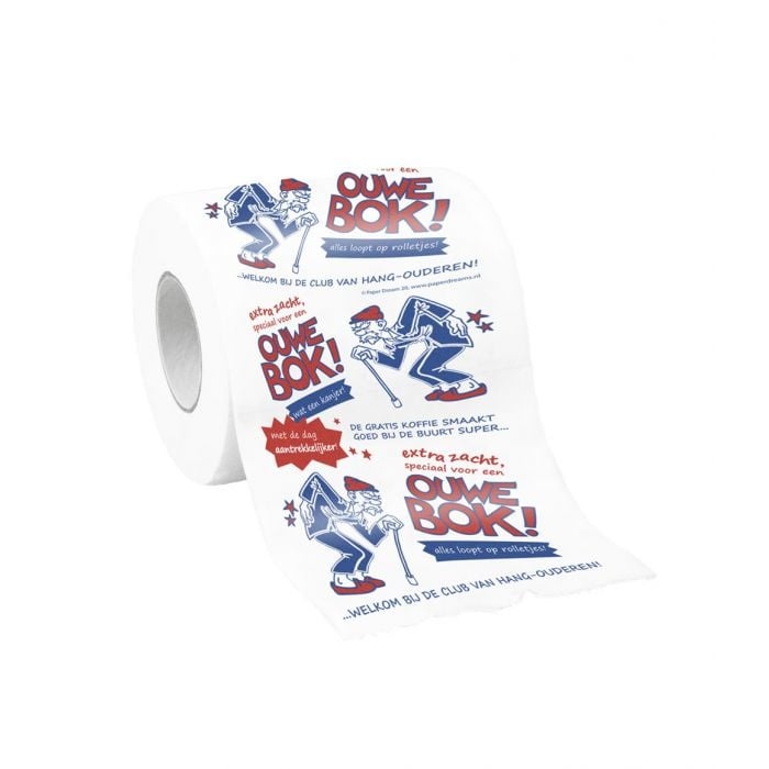 Feestbazaar Toiletrol Ouwe Bok