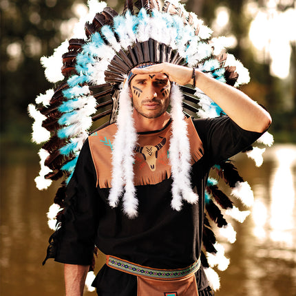 Feestbazaar Tooi Indiaan Snow wolf