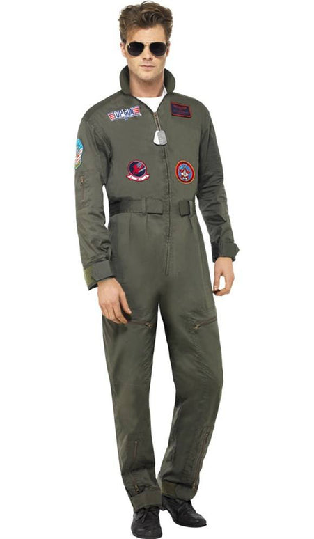 Feestbazaar Top Gun verkleedpak elite