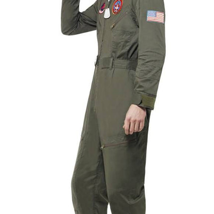 Feestbazaar Top Gun verkleedpak elite