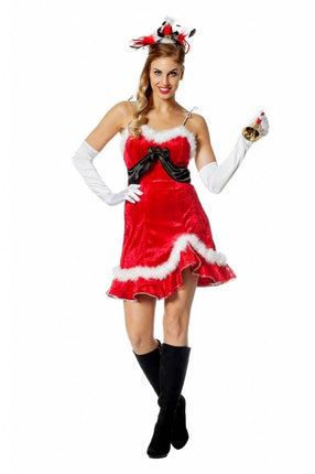 Feestbazaar Toppers Kerst jurk vrouw