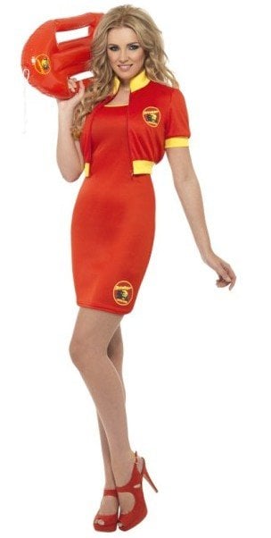 Feestbazaar Toppers kleding Baywatch pakje