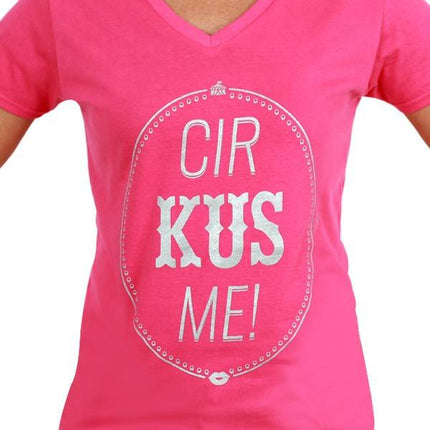 Feestbazaar Toppers T-shirt vrouw 'Cir KUS Me'