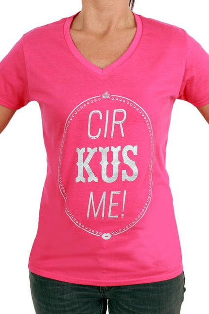 Feestbazaar Toppers T-shirt vrouw 'Cir KUS Me'