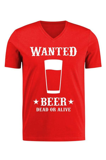 Feestbazaar Toppers T-shirt Wanted beer man