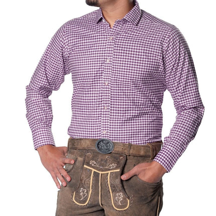 Feestbazaar Trachten Blouse Oktoberfest Paars