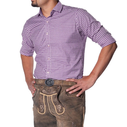Feestbazaar Trachten Blouse Oktoberfest Paars