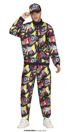 Feestbazaar Tracksuit Heren Party 80's Forever