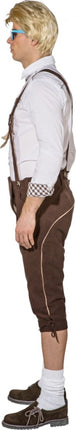 Feestbazaar Traditionele Tiroler Broek Bruin Lang Maximilian