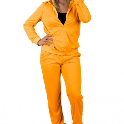 Feestbazaar Trainingspak dames neon oranje