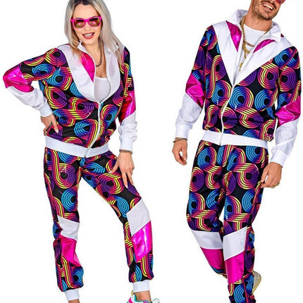 Feestbazaar Trainingspak Disco Fever 80's Unisex