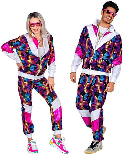 Feestbazaar Trainingspak Disco Fever 80's Unisex