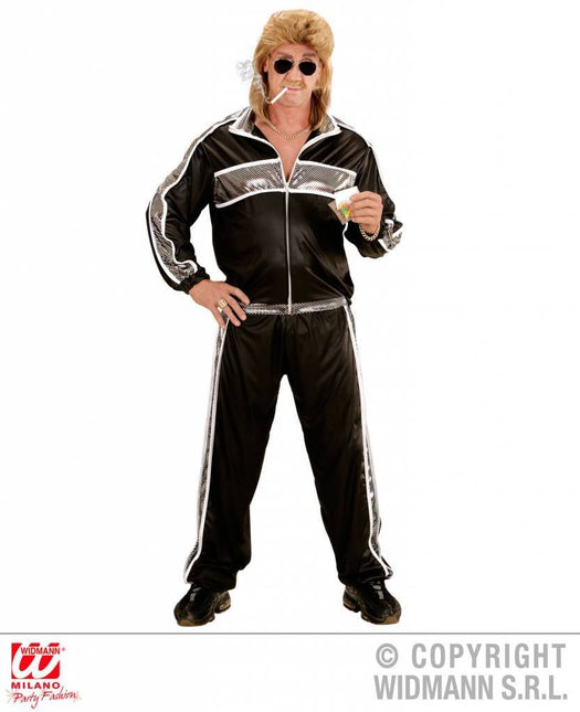 Feestbazaar Trainingspak disco zwart