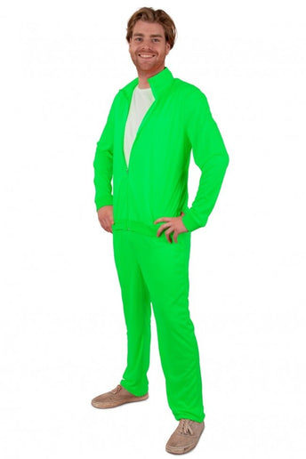 Feestbazaar Trainingspak Heren Neon Groen
