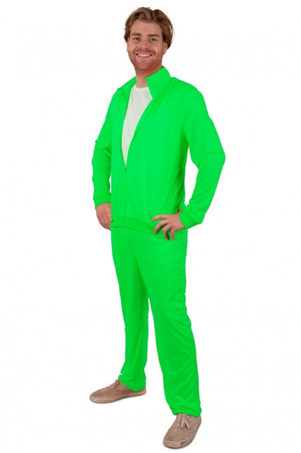 Feestbazaar Trainingspak Heren Neon Groen