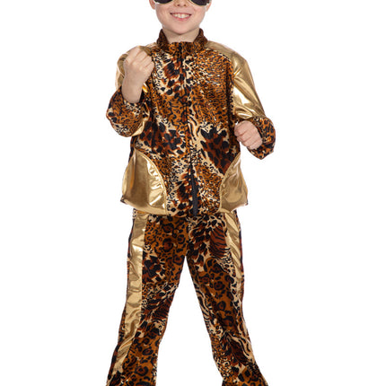 Feestbazaar Trainingspak kind panter