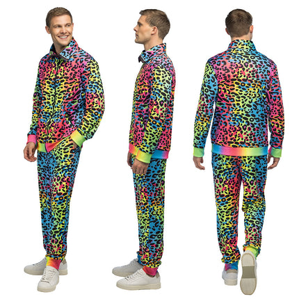 Feestbazaar Trainingspak Leopard Art Dude UV