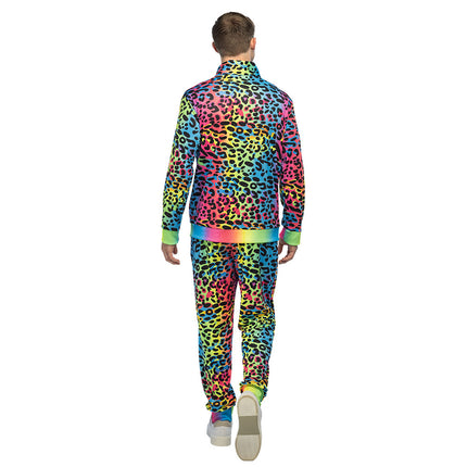 Feestbazaar Trainingspak Leopard Art Dude UV