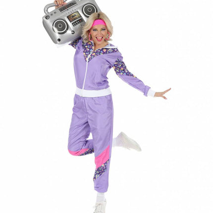 Feestbazaar Trainingspak Paars Dames