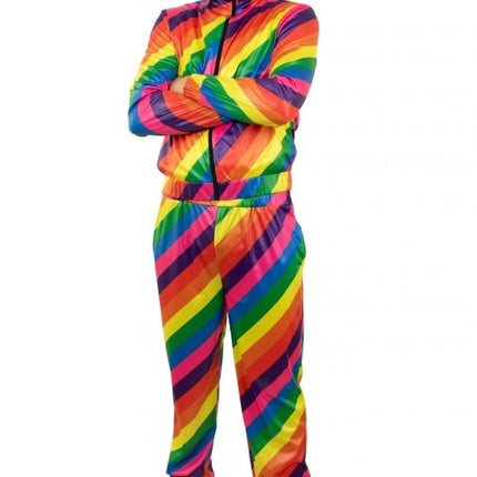 Feestbazaar Trainingspak Regenboog Heren