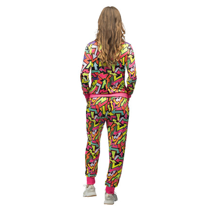 Feestbazaar Trainingspak Street Art Babe UV