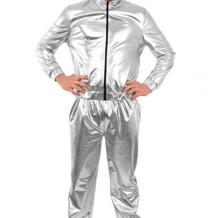 Feestbazaar Trainingspak Zilver Heren Jeffrey