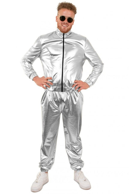 Feestbazaar Trainingspak Zilver Heren Jeffrey