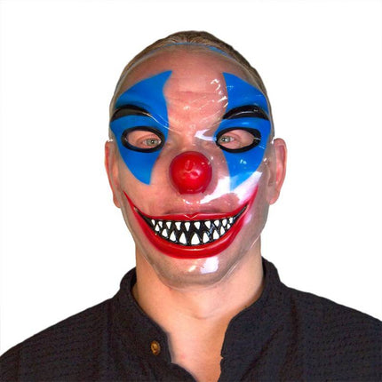 Feestbazaar Transparant Clown masker