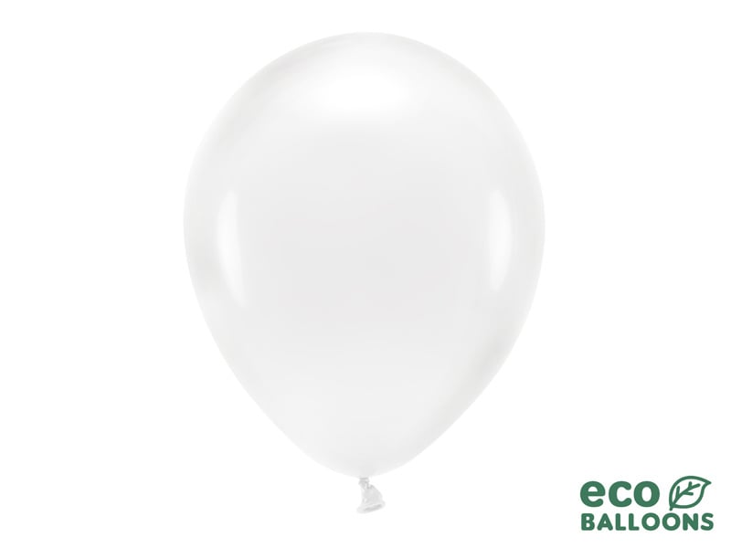 Feestbazaar Transparante Ballonnen Premium Organic (100st)