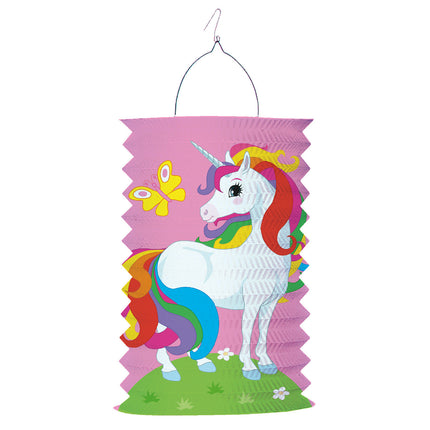 Feestbazaar Treklampion Magische Eenhoorn - 28cm