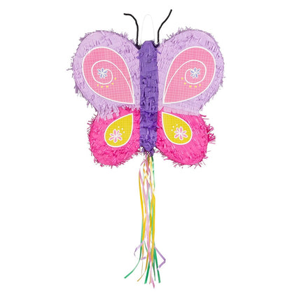 Feestbazaar Trekpiñata Vlinder (43x48x10cm)