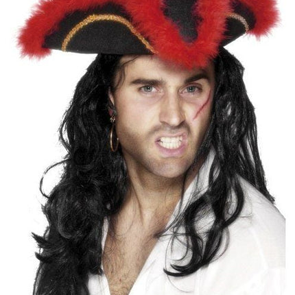 Feestbazaar Tricorn Piratenhoed
