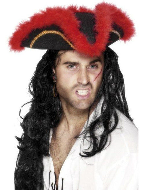 Feestbazaar Tricorn Piratenhoed