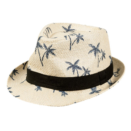 Feestbazaar Trilby Zomerhoed Palmbomen