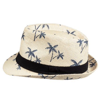 Feestbazaar Trilby Zomerhoed Palmbomen